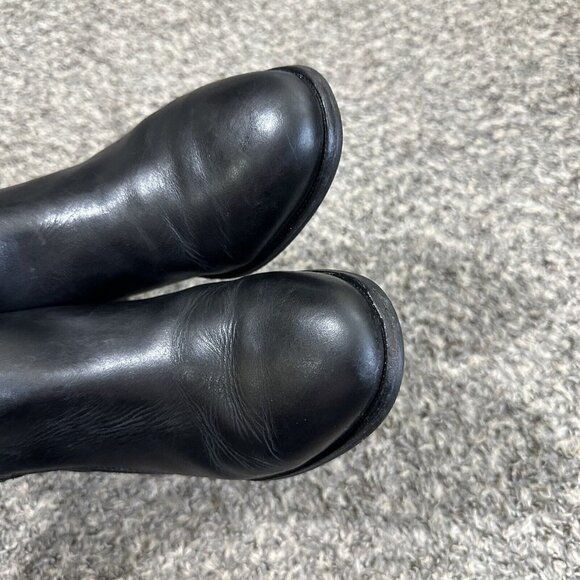 Ugg Australia 1008677 Demi Black Leather Side Zip Ankle Boot Womens Size US 7 - Picture 3 of 12